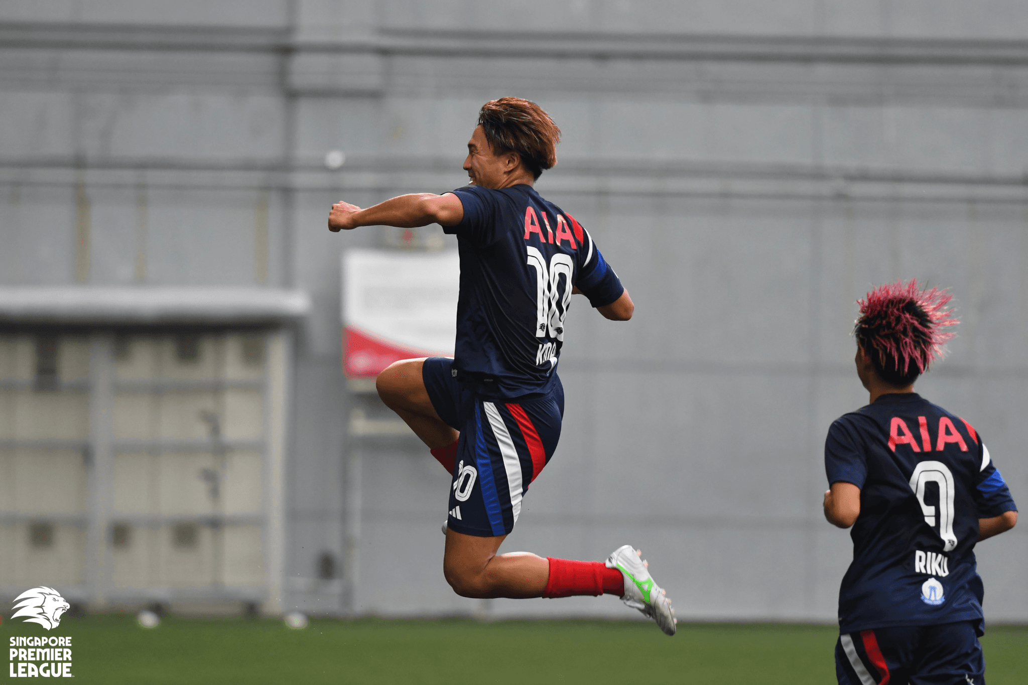 Kodai Tanaka scores for Balestier in their Singapore Cup 2024/25 Group B opener